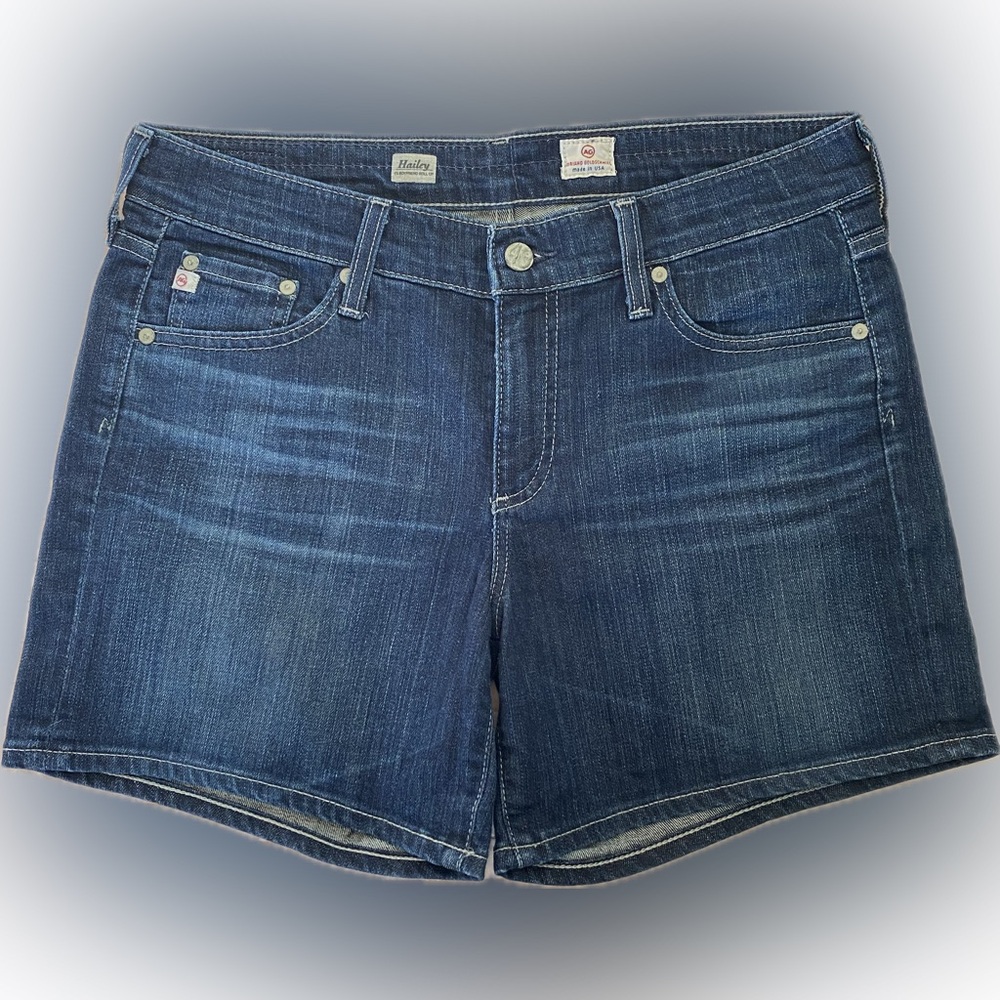 AG Hailey Ex-Boyfriend Roll Up Denim Shorts 28R